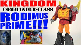 Transformers War for Cybertron - Kingdom Rodimus Prime Review