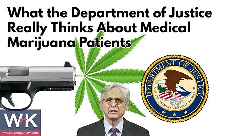 What the Department of Justice Really Thinks About Medical Marijuana Patients.