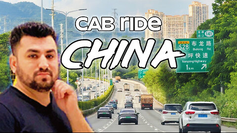 First Day in China | Cab Drive Shenzhen | WithWaqas