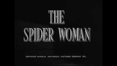 Sherlock Holmes and the Spider Woman (1943) Rathbone and Bruce