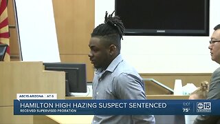 Former student at Hamilton High School sentenced in hazing case