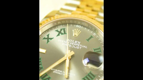 Our biggest prize ever pt. 1 Rolex 'Wimbledon Datejust'!