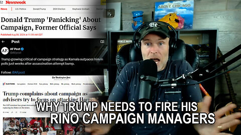 Why Trump Needs to Fire His Campaign Manager Who Once Bashed J6ers and Supported Trump Going to Jail