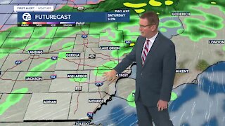 Rainy start this weekend