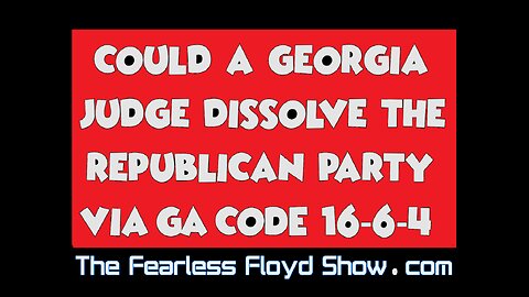 DEMOCRAT OCTOBER SURPRISE? POLITICAL ARMAGEDDON: The Potential Dissolution of the Republican Party