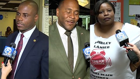 Historic night in Riviera Beach; all incumbents are out