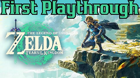 Zelda: Tears of The Kingdom FIRST Playthrough! BABY WATCH! Post Holiday Chill Game Stream W/ The Common Nerd