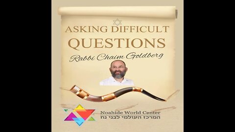 Cycle of life Part 5 . Wedding - Ask the difficult questions, and you will find faith with Rabbi...