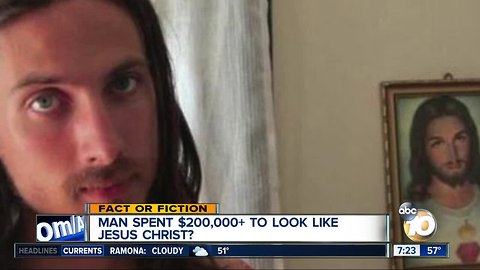 Man pays $200k+ to look like Jesus?