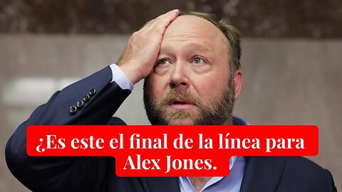 ¿Es este el final de la línea para Alex Jones.