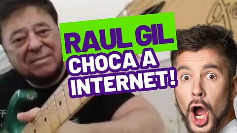 RAUL GIL não sabe BRINCAR! OLHA O QUE ELE FEZ!