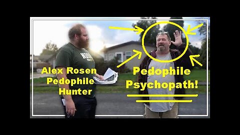 Pedophile Psychopath Claims Talking To Kids Is His 'Free Speech' Then Gets Arrested!