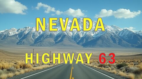 Road Trip - Nevada - Highway 63