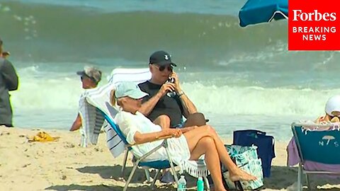 WATCH: President Joe Biden Lounges On The Beach During Second Week Of Delaware Vacation Getaway