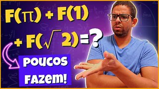 VEM APRENDER! POUCOS FAZEM ESSA QUESTÃO DE FUNÇÕES ! @Professor Theago