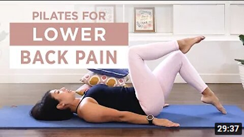 Pilates Lower Back Pain Exercises