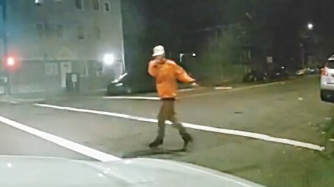 Dashcam Video Captures Suspect Shooting at New Haven Police Officer