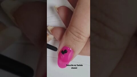 dotted easy nail art #ytshorts #shortvideo #shorts #nailart #ytshort #nailartdesigns