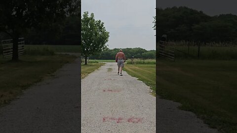 Discus Throw practice for Senior Olympics Nationals in Pittsburgh, PT3