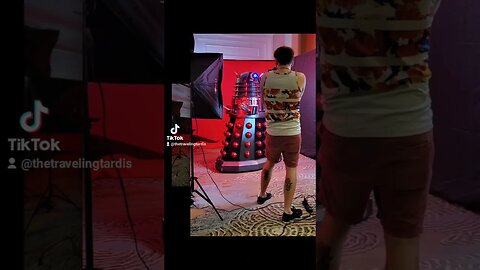 🤖 #DALEK IS A #SUPERMODEL #DOCTORWHO 🎶 #FLAWLESS #GEORGEMICHAEL #VOTD #TARDIS #SUBSCRIBE #SHORTS