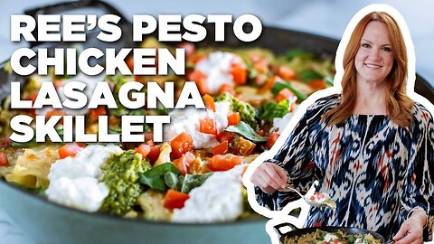 Ree Drummond's Pesto Chicken Lasagna Skillet | The Pioneer Woman | Food Network