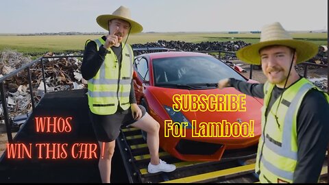 MrBeast Video Lamborghini Vs Worlds largest Shredder