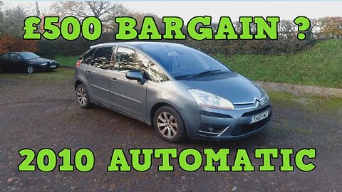 Scrap Man sold me this Automatic C4 Picasso for £500!!