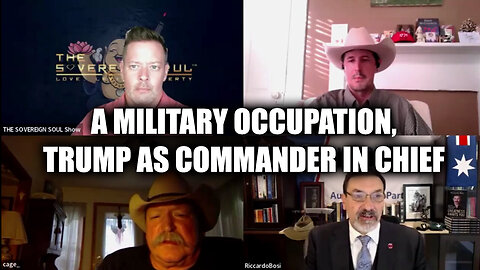 Riccardo Bosi And Derek Johnson - A Military Occupation, Trump As Commander In Chief..