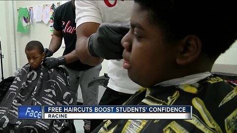 Cuts for kids: Racine barbershop giving students free haircuts while at school