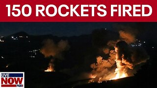 BREAKING: 150 rockets fired at Israel, civilians flee to bomb shelters | LiveNOW from FOX