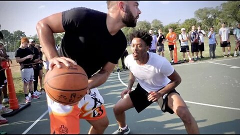 "This Is CHICAGO Youtube BOY".. 5v5 GOT WILD At The Park ! (Mic’d Up)