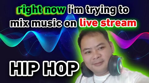 Lo Fi Hip Hop - right now , i'm trying to mix hip hop music on live stream