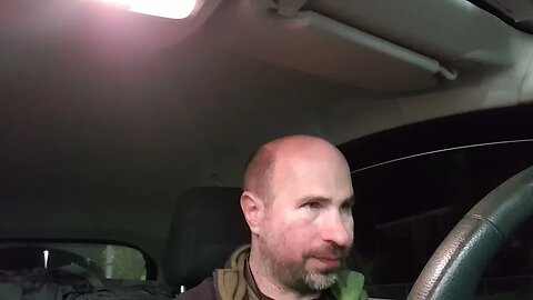 Nigh vlog in the car. Totnes. Devon 26th March 2023