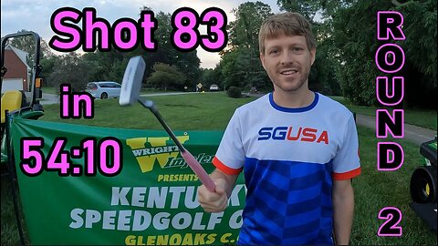 2023 Kentucky Speedgolf Open - Round 2 - Pink Streak