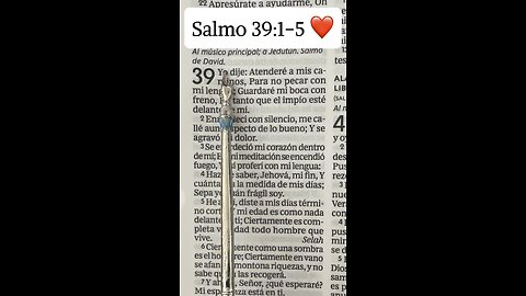 Lee la Biblia conmigo 1 minuto 📖