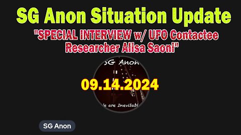 SG Anon Sits Down W/ UFO Contactee And Long Time Patriot Researcher Alisa Saoni