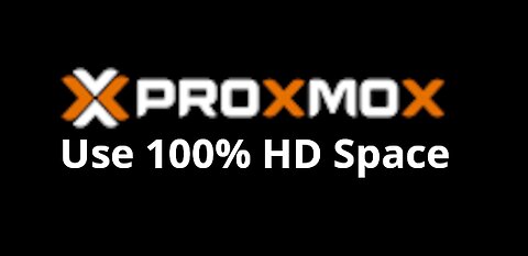 Proxmox: Use 100% Hard Drive Space (v.8.2.4)