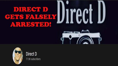 Direct D arrested by Mesa PD! EDIT Direct D was released!