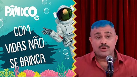 Evandro Santo: 'NÃO DÁ PRA SER COMEDIANTE E FALAR DE SAÚDE MENTAL'