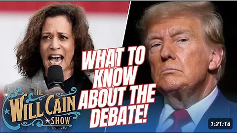 Kamala set to attack Trump in debate! | Will Cain Show