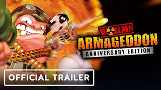 Worms Armageddon Anniversary Edition - Official Announcement Trailer | Nintendo Direct 2024