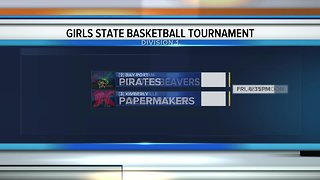 Girls high school basketball state brackets set in stone