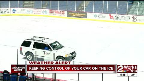 How to keep control of your car on the ice