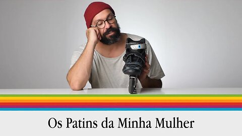 Montei Estes Patins em Linha Para a Janice