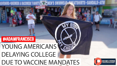 Young Americans Delaying College Due To Vaccine Mandates (Daytona Beach, FL)