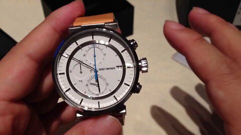 Issey Miyake W Chronograph Watch Review