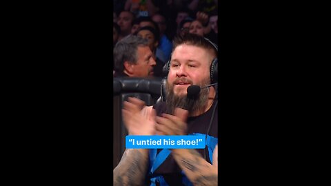 #KevinOwens is so hilarious 😂