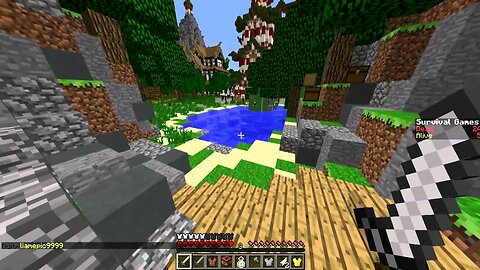 MCSG - Game 9 - Wooden Sword Almost Beats Enchanted Iron Sword