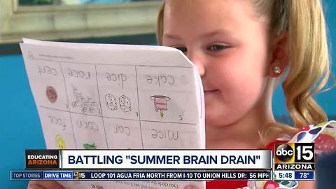 Tips to help kids beat 'summer brain drain'