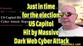 Just in time for the election: US Capitol Hit by Massive Dark Web Cyber Attack-661